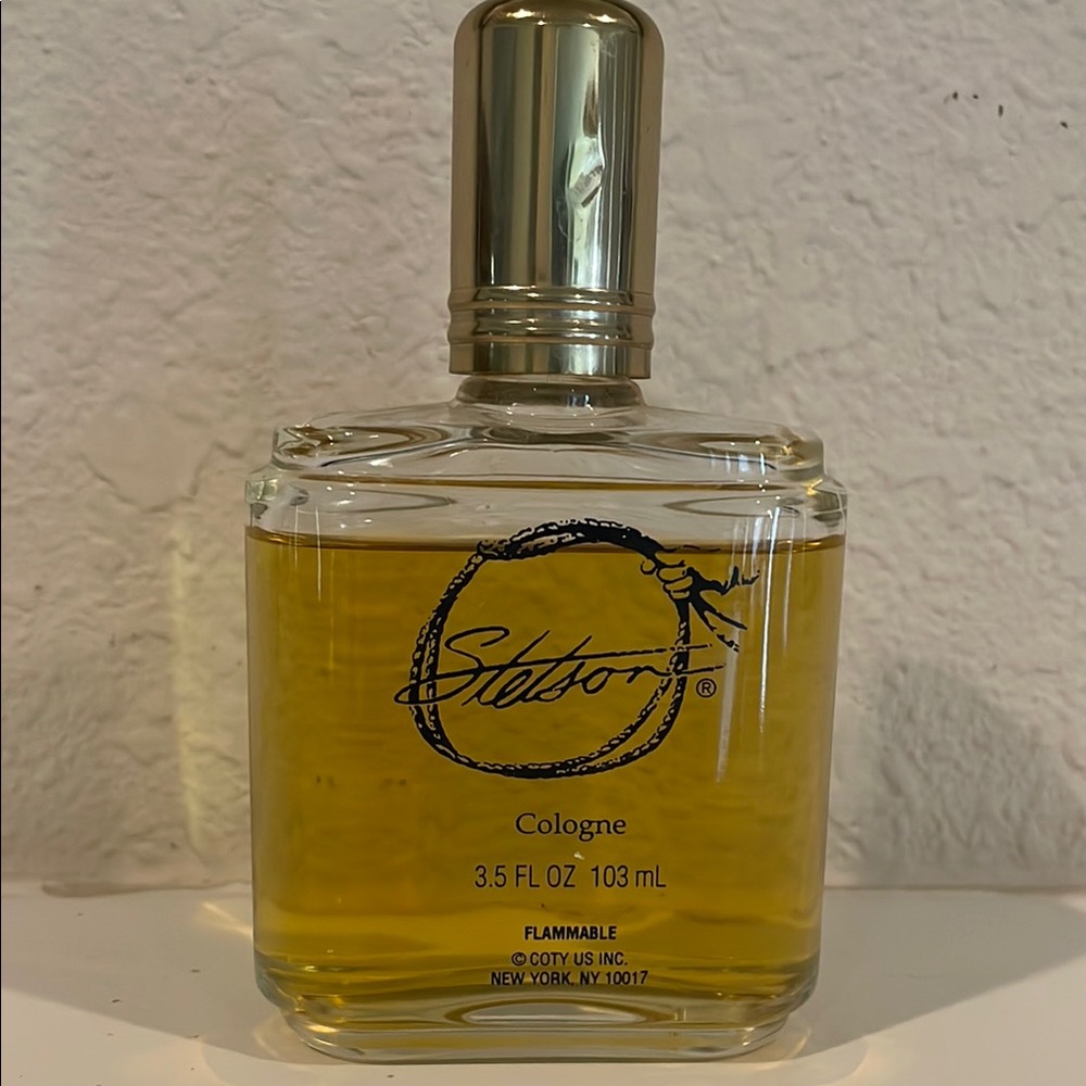 Vintage Stetson Cologne with Gold Cap